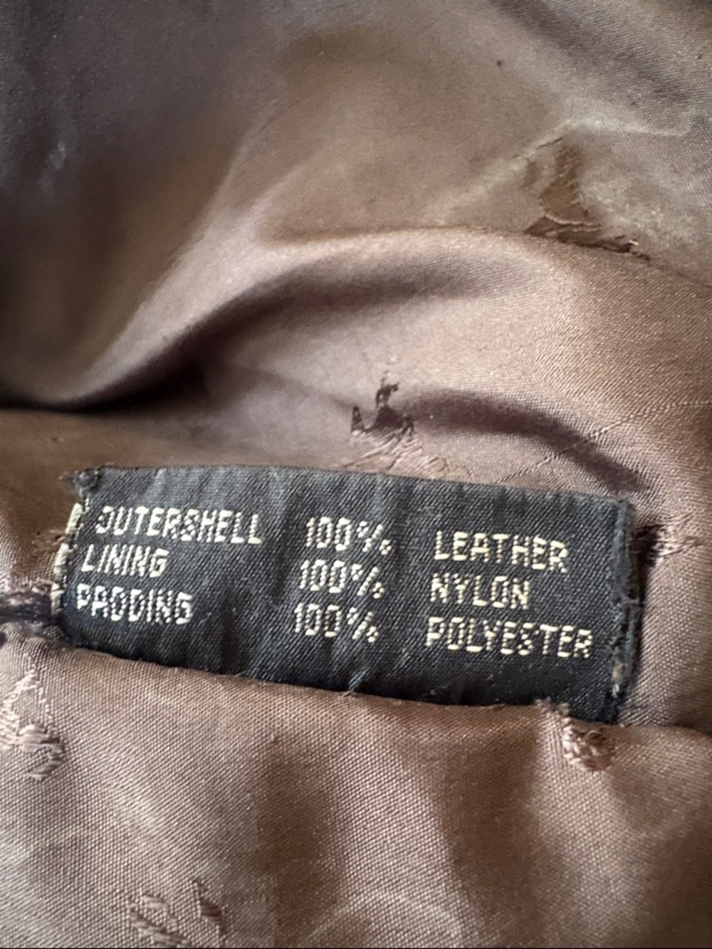 Hot Leathers 46 vintage Men's Brown LeatherFringe Jacket - Picture 7 of 7
